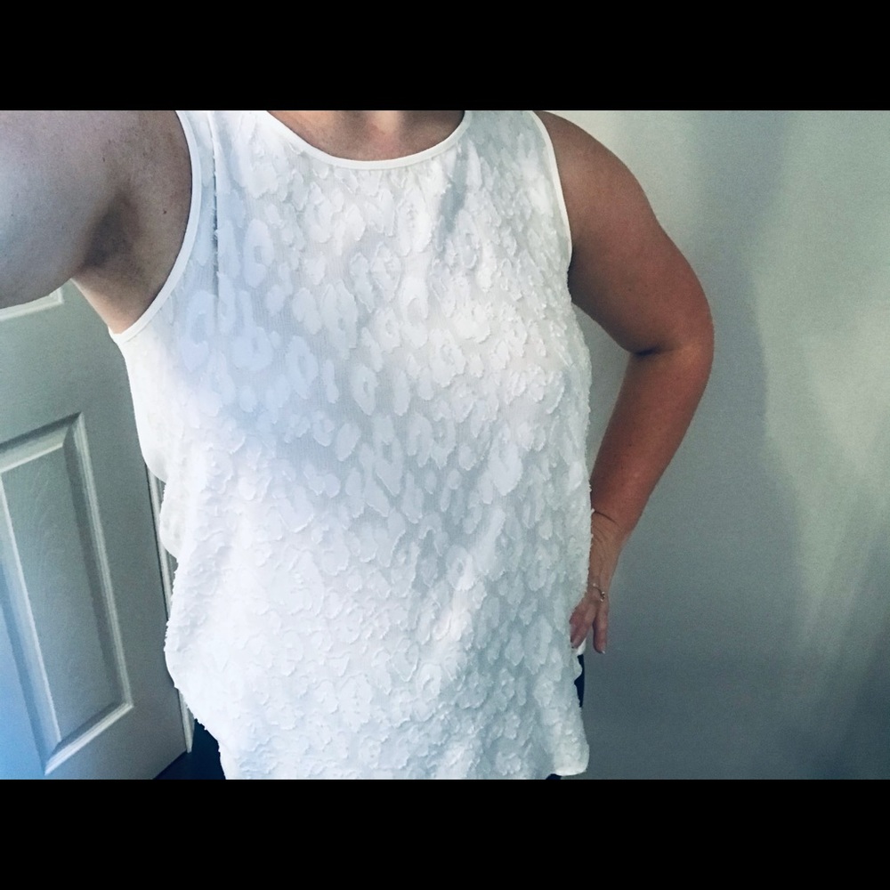 TWO Ann Taylor Loft sleeveless top